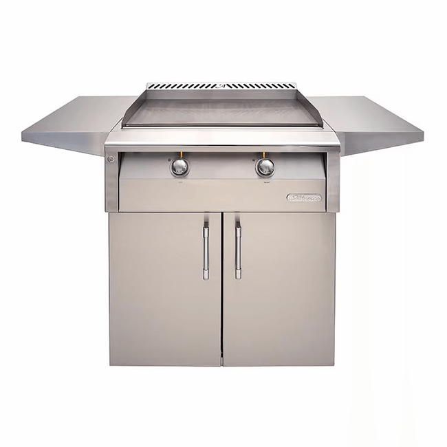 Alfresco 30" Duel Zone, Freestanding Gas Griddle - AXE-30GTC