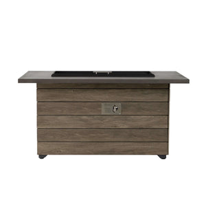 Lloyd Flanders Frontier 52" Rectangular Fire Table