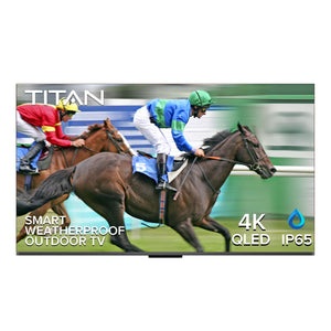 Titan Weatherproof Outdoor TV Partial Sun G-200 QLED 4K Smart TV powered by Google TV OS