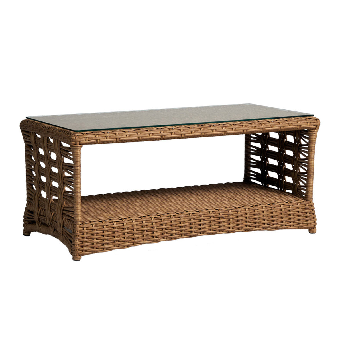 Lloyd Flanders Magnolia 43" Rectangular Cocktail Table