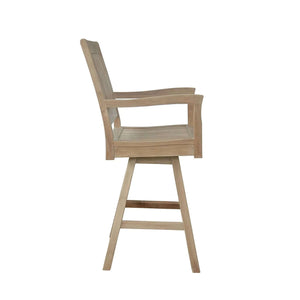 Anderson Teak Rialto Swivel Bar Armhair