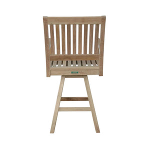 Anderson Teak Rialto Swivel Bar Armhair