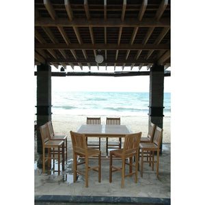 Anderson Teak Windsor Avalon 9-Pieces Square Bar Set