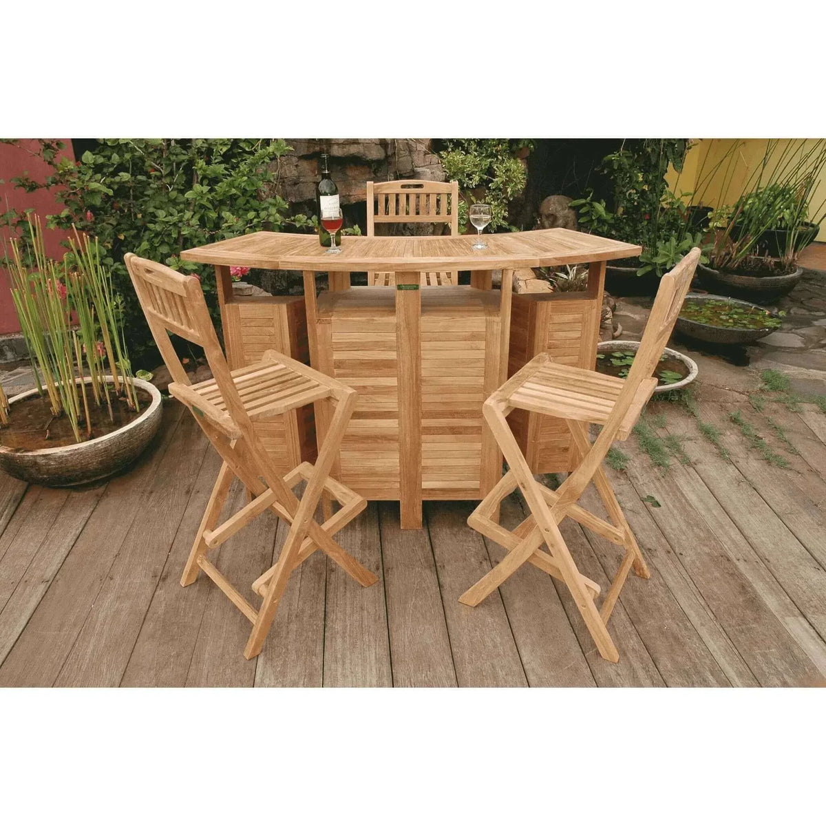Anderson Teak Altavista 5-Pieces Bar Set