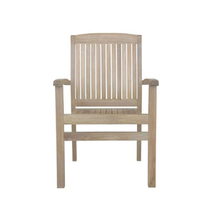 Anderson Teak Sahara Stackable Dining Armchair