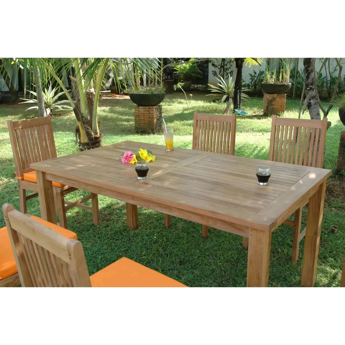 Anderson Teak Montage Saratoga 7-Pieces Dining Set