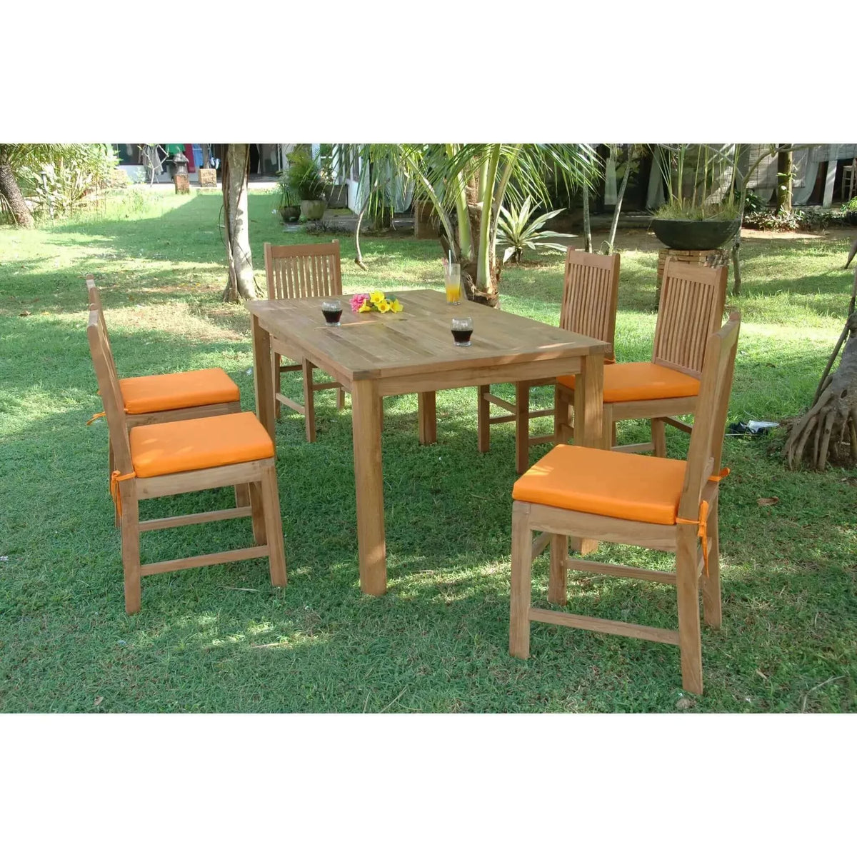 Anderson Teak Montage Saratoga 7-Pieces Dining Set