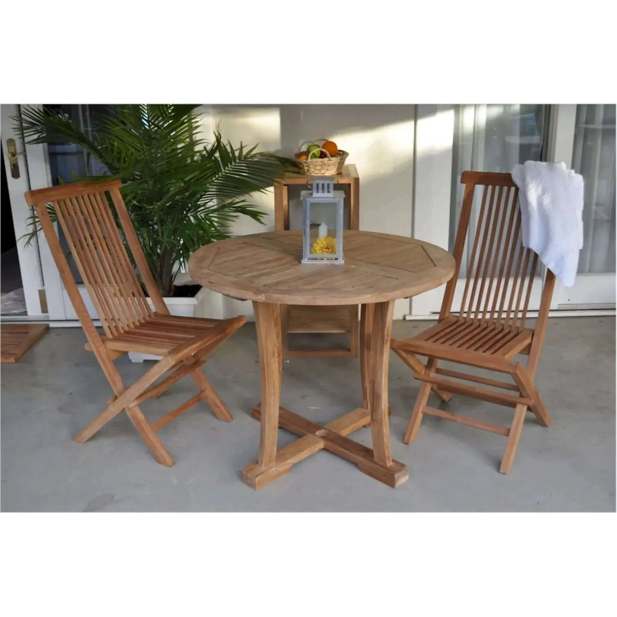 Anderson Teak Descanso Bristol 3-Pieces Dining Set