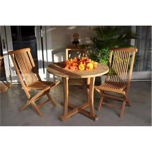 Anderson Teak Descanso Bristol 3-Pieces Dining Set