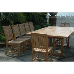 Anderson Teak Sahara Rialto 13-Pieces Rectangular Dining Set
