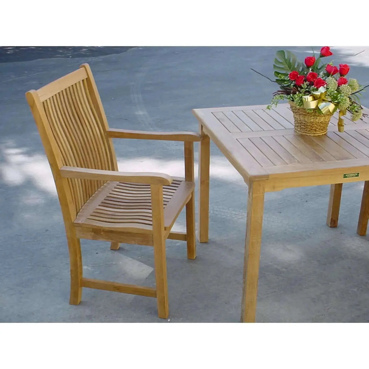 Anderson Teak Bahama Chicago 5-Pieces Bistro Set