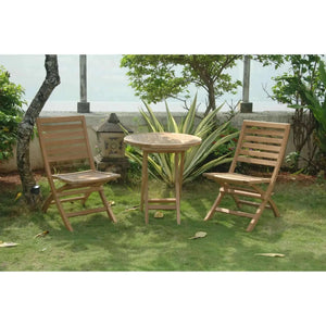 Anderson Teak Bahama Andrew 3-Pieces Bistro Set