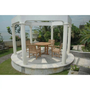 Anderson Teak Tosca Rialto Armchair 5-Pieces Dining Set