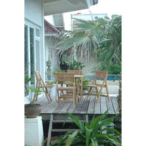 Anderson Teak Windsor 5-Pieces Round Bistro Set