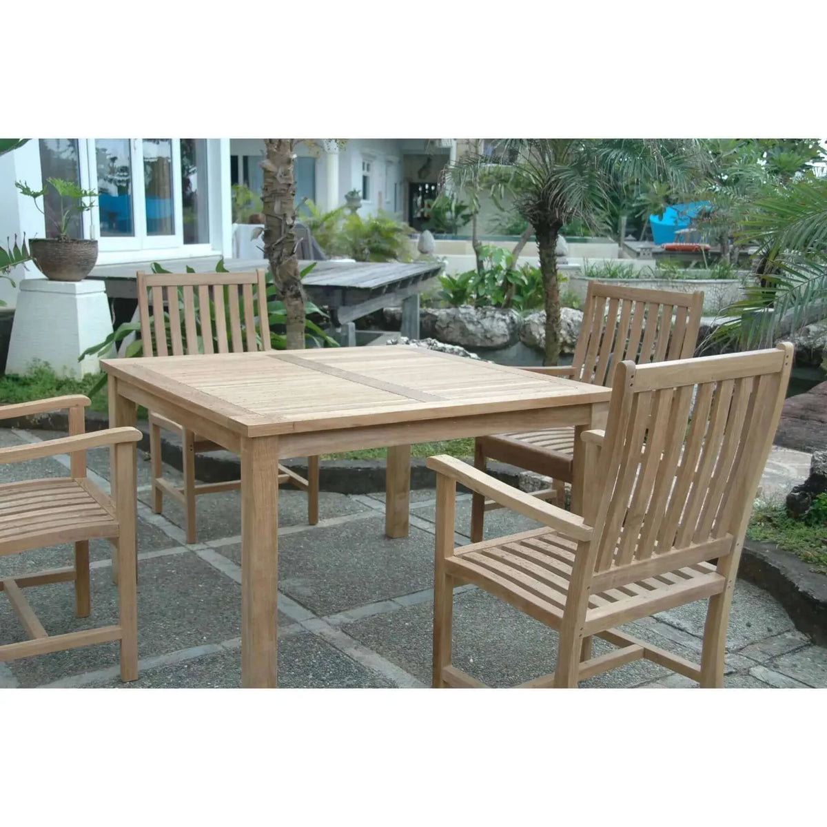 Anderson Teak Windsor Wilshire 5-Pieces Dining Set
