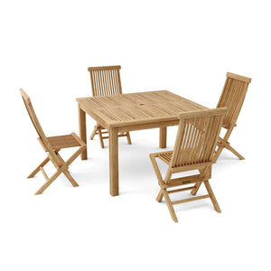 Anderson Teak Windsor Classic 5-Pieces Folding Dining Chair