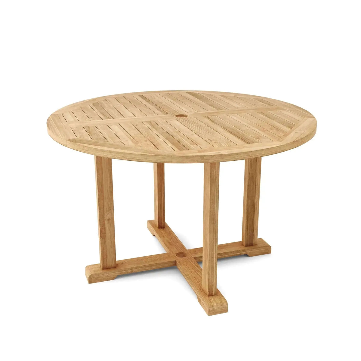 Anderson Teak Tosca 4-Foot Round Table W/ Frame