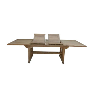 Anderson Teak Sahara 106" Rectangular Double Ext. Table