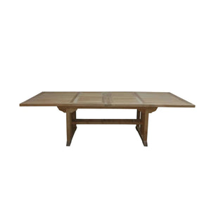 Anderson Teak Sahara 106" Rectangular Double Ext. Table
