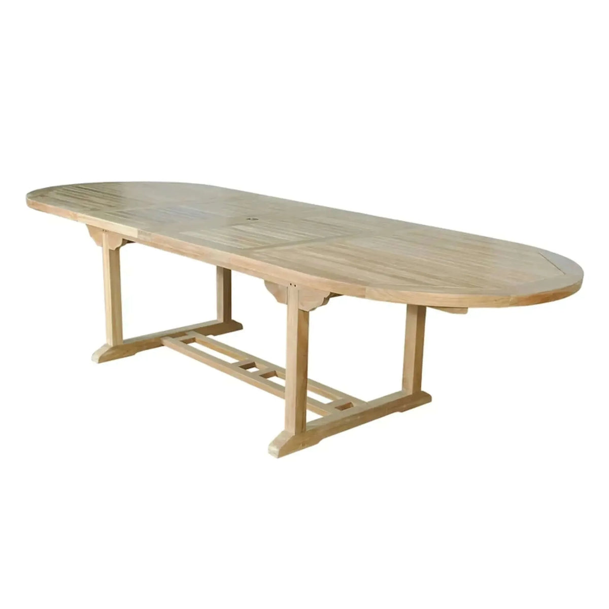 Anderson Teak Bahama 117" Oval Extension Table W/ Double Extensions