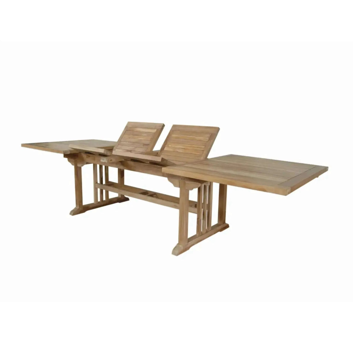 Anderson Teak Sahara 126" Rectangular Double Ext. Table