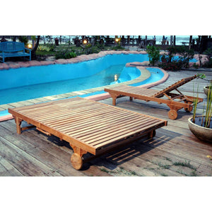 Anderson Teak Bel-Air Double Sun Lounger Double Back