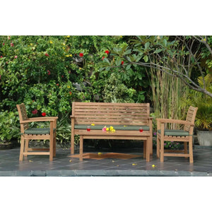 Anderson Teak Victoria Montage 4-Pieces Conversation Set