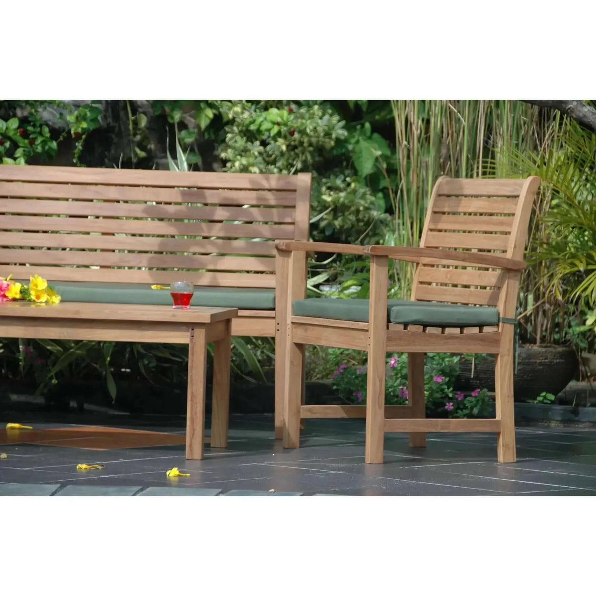 Anderson Teak Victoria Montage 4-Pieces Conversation Set