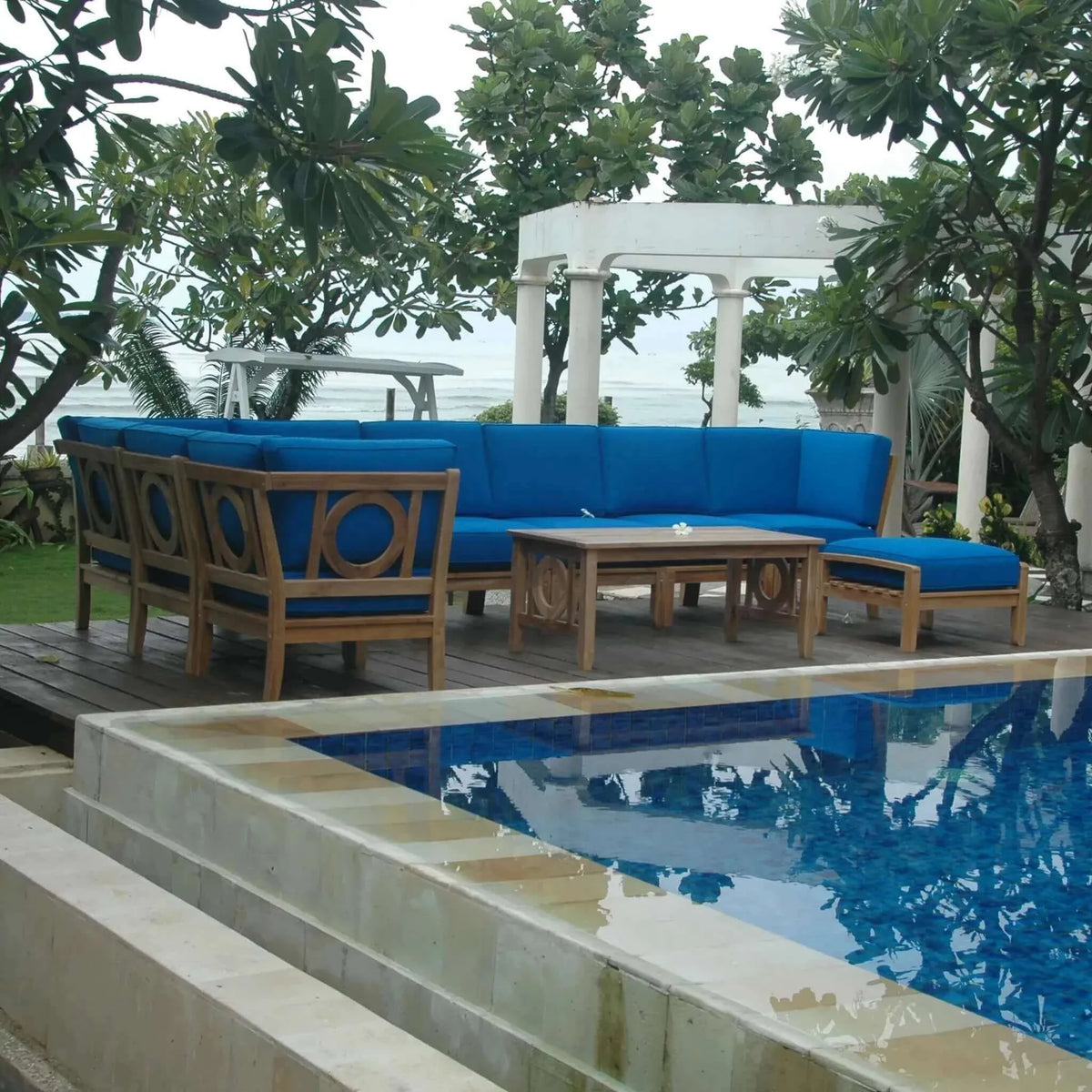 Anderson Teak Natsepa 10-Pieces Modular Set