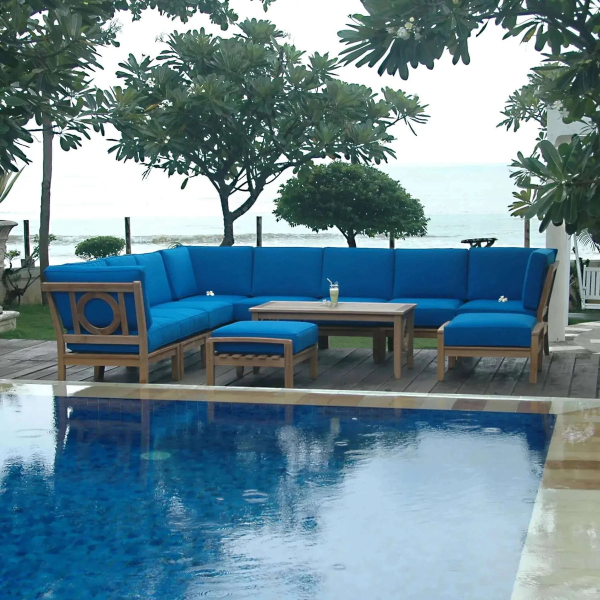 Anderson Teak Natsepa 11-Pieces Modular Set