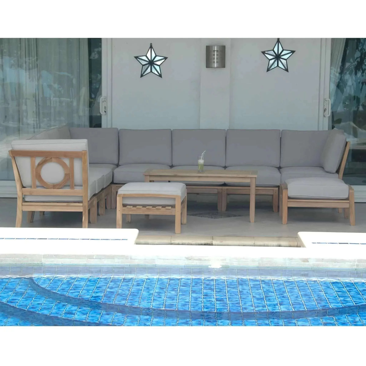 Anderson Teak Natsepa 11-Pieces Modular Set