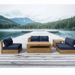 Anderson Teak Copacabana 5 pieces Modular Deep Seating Set B