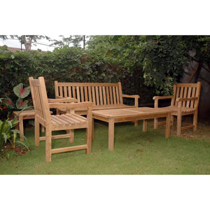 Anderson Teak Classic 3-Seater 5-Pieces Conversation Set