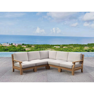 Anderson Teak Riviera Luxe 5-Pieces Modular Set