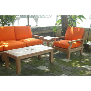 Anderson Teak Riviera Luxe 7-Pieces Modular Set With Rectangular Table B