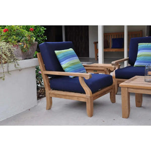 Anderson Teak Riviera Luxe 7-Pieces Modular Set With Rectangular Table B