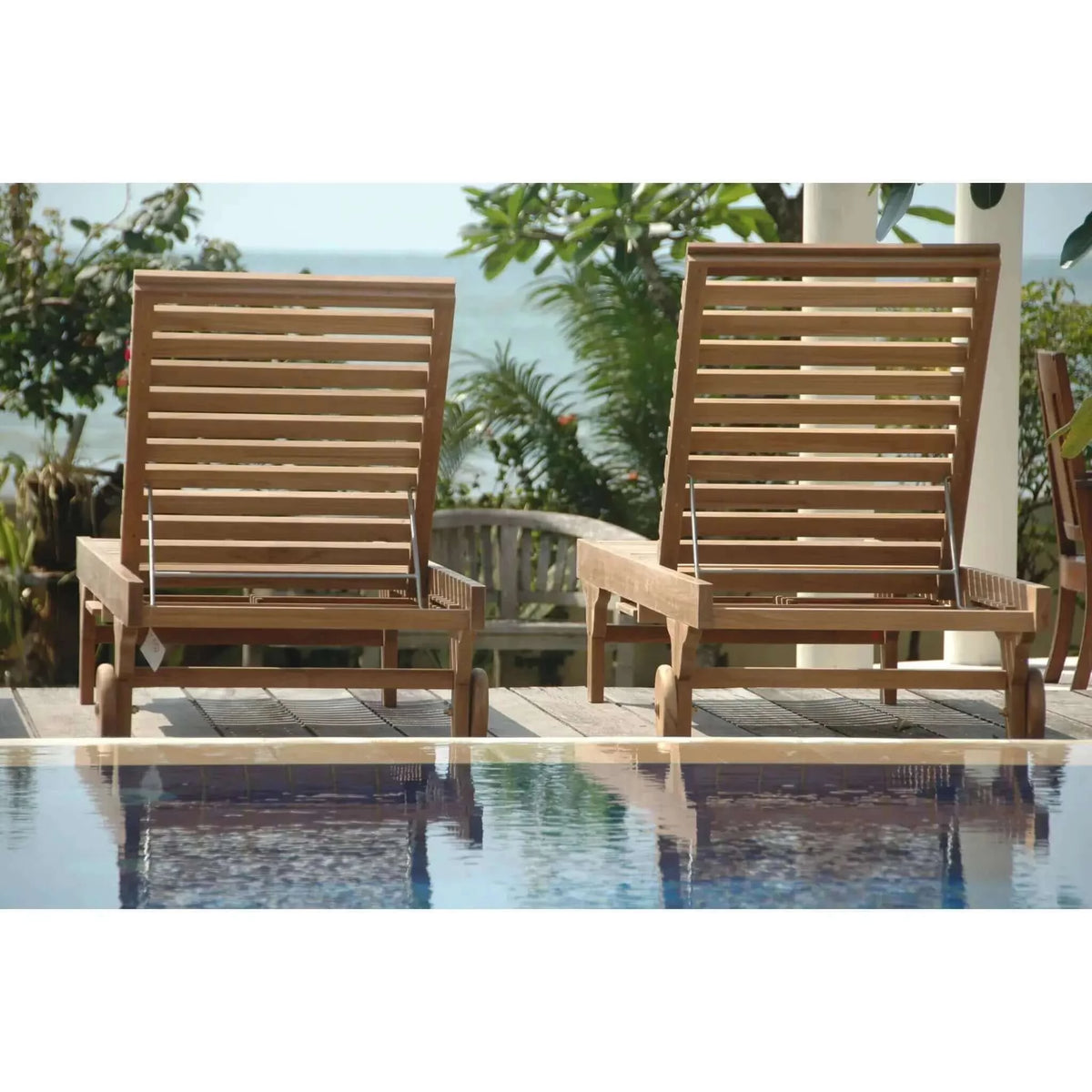 Anderson Teak Capri Sun Lounger 4-Pieces Set