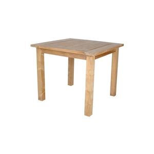 Anderson Teak Bahama 35" Square Table Small Slats