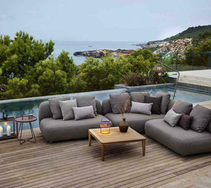 Cane-Line Capture Corner Sofa W/Chaise Lounge-