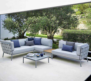 Cane-Line Conic Lounge 2-Lava grey