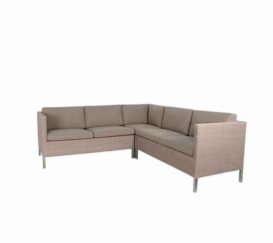 Cane-Line Connect Dining Lounge 20-White, Cane-line Natté