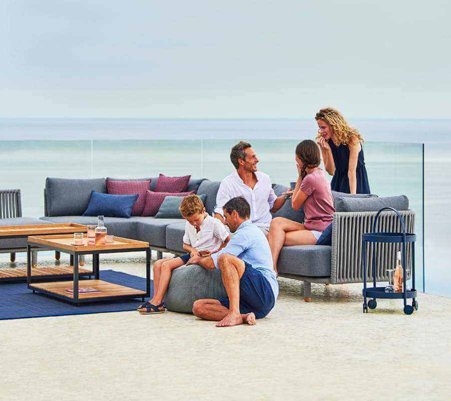 Cane-Line Moments Lounge 3-