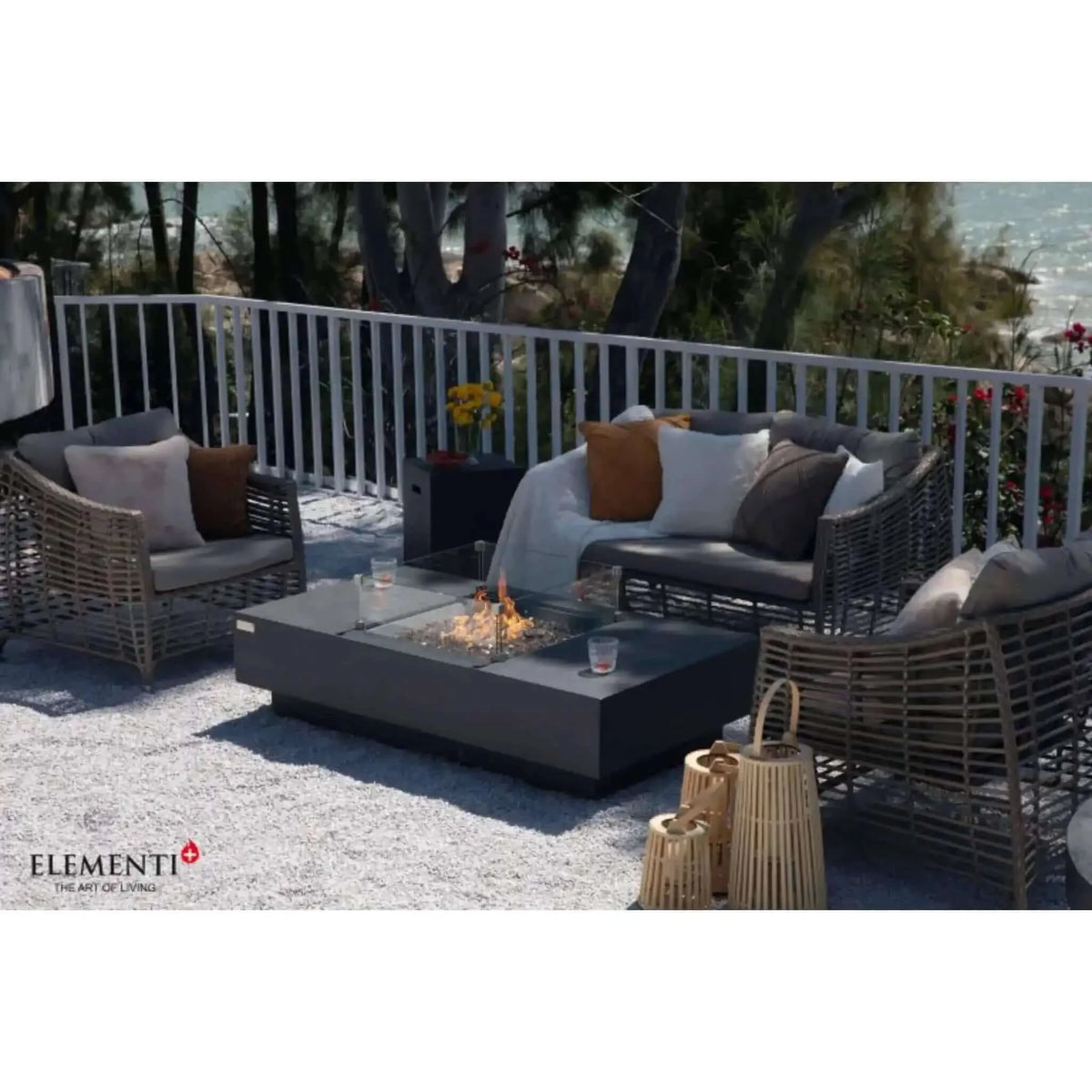 Elementi Plus Cannes Fire Table