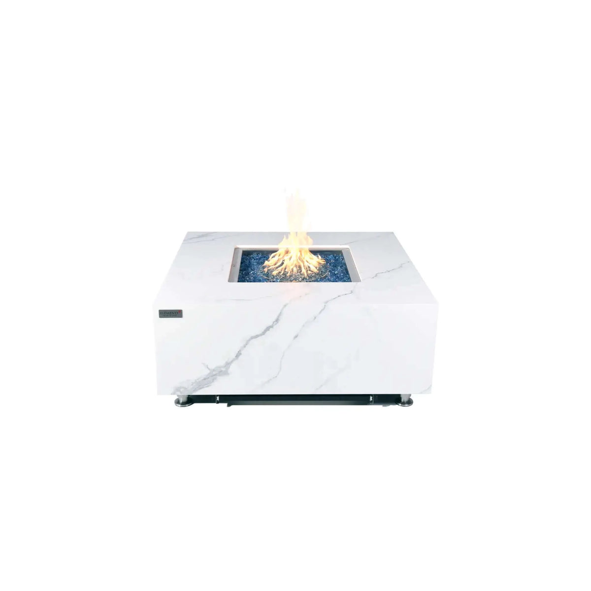 Elementi Plus Sofia Marble Porcelain Fire Table