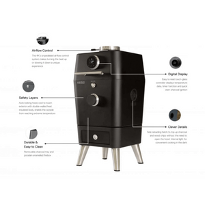 Everdure 4K Electric Ignition Charcoal Outdoor Grill-