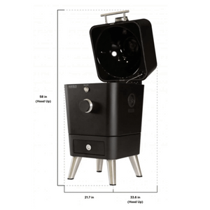 Everdure 4K Electric Ignition Charcoal Outdoor Grill-