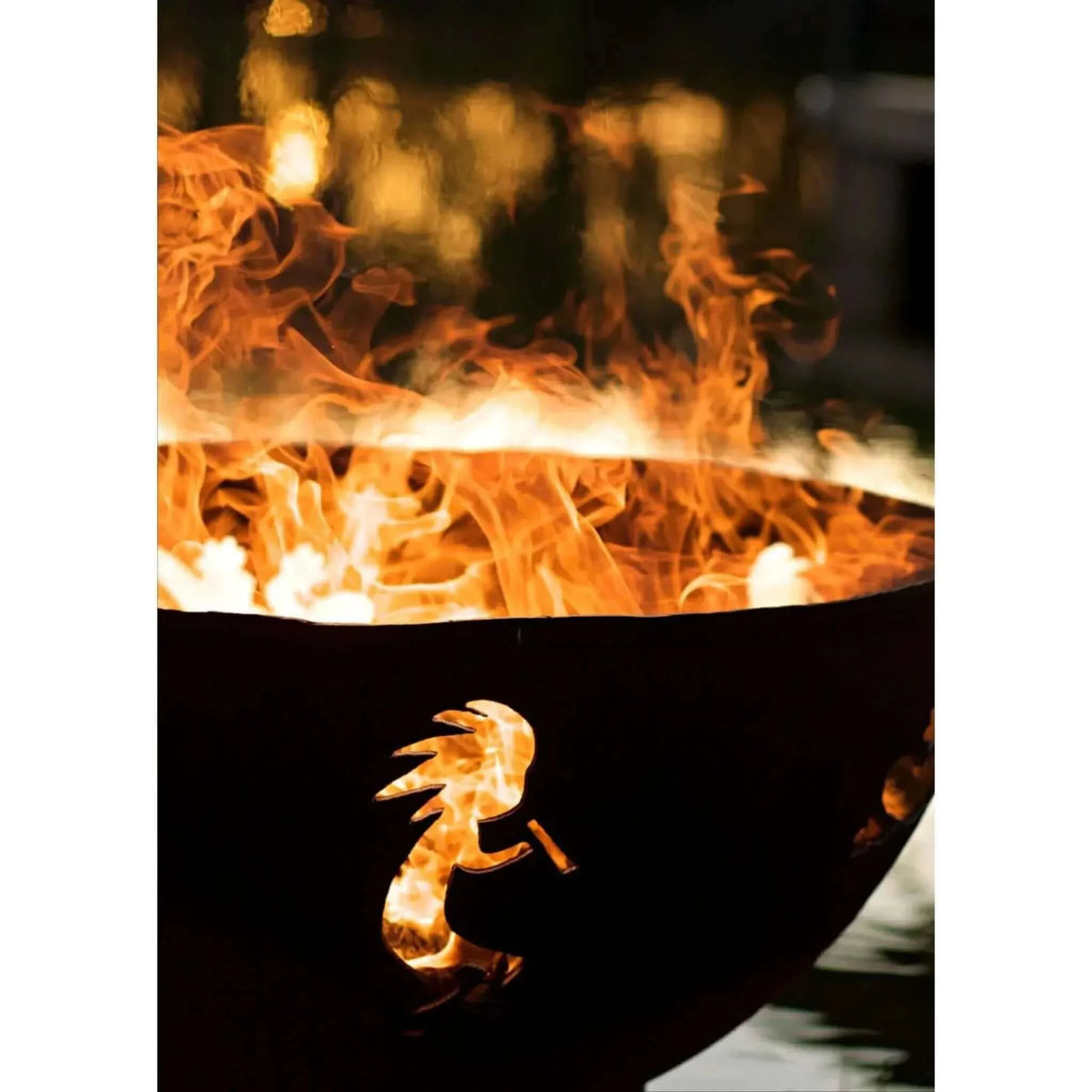 Fire Pit Art Kokopelli