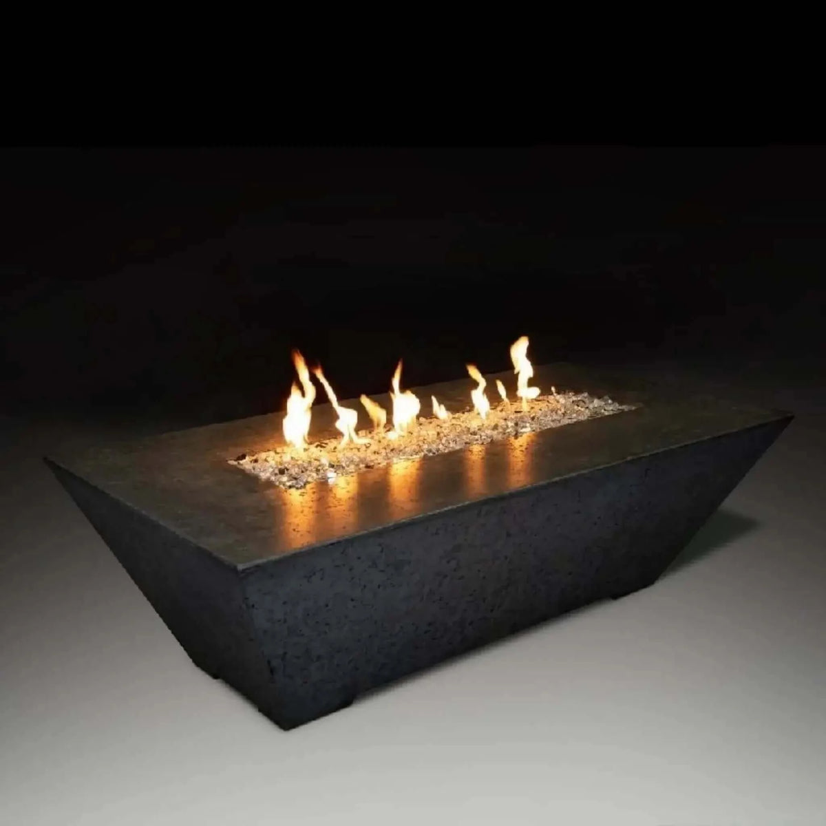 Grand Canyon 60" Olympus Rectangular Fire Table - 18"H-Liquid Propane
