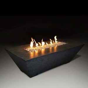 Grand Canyon 60" Olympus Rectangular Fire Table - 18"H-Liquid Propane