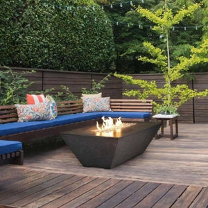 Grand Canyon 60" Olympus Rectangular Fire Table - 18"H-Natural Gas